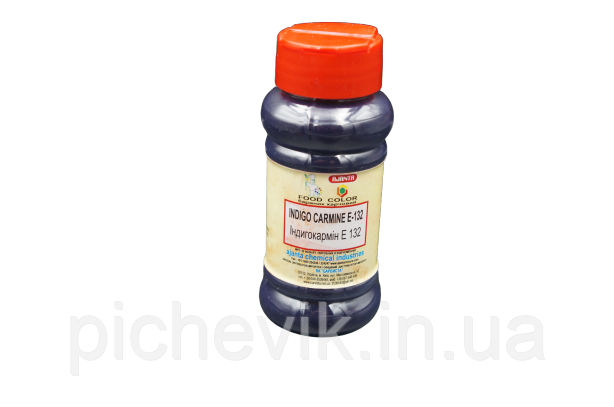 Барвник синій: Індигокармін-Indigocarmine (Е-132) (Індія).Вага:100г.