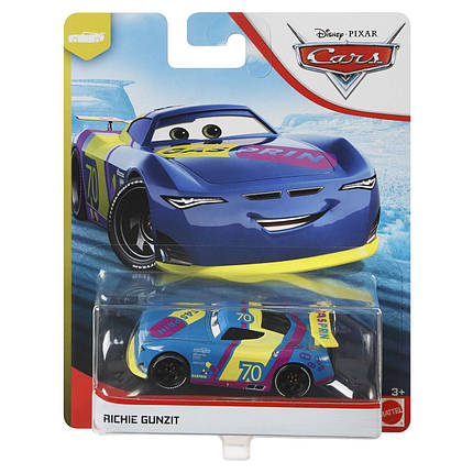 Тачки 3: Річі Ганзит (Richie Gunzit) Disney Pixar Cars від Mattel, фото 2