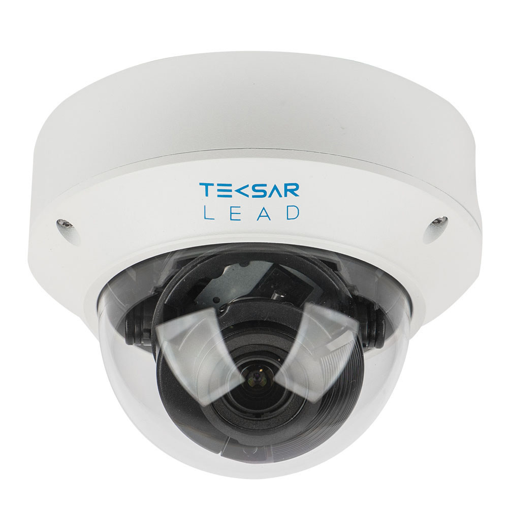 IP-відеокамера купольна Tecsar Lead IPD-L-13M30V-SDSF6-poe