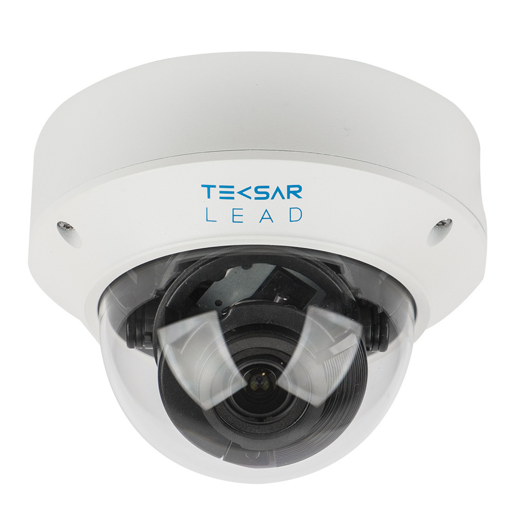 IP-відеокамера купольна Tecsar Lead IPD-L-4M30V-SD-poe