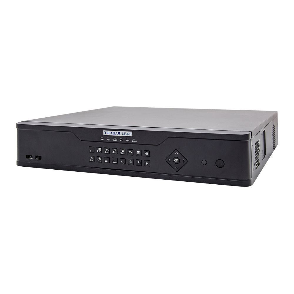 Мережевий відеореєстратор Tecsar Lead NVR-L-32CH8H-5-2U