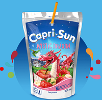 Capri Sun Mystic Dragon 200 мл - Напиток Капризон "Мистический Дракон" Клубника + банан + питайя