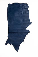 Юфти шортно-сідельна ремінна натуральна шкіра ударена плитою, Синій 2.5 мм