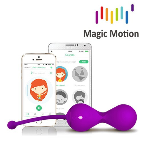 Вагінальний тренажер Smart Kegel Master Balls Magic Motion, App Ready   | Promax