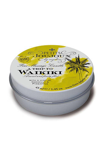 Масажна свічка Mystim Petits Joujoux Candle Waikiki Refill | Limon, фото 2
