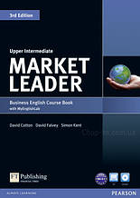 Підручник Market Leader (3rd Edition) Upper-Intermediate Course Book + DVD-ROM and MyEnglishLab