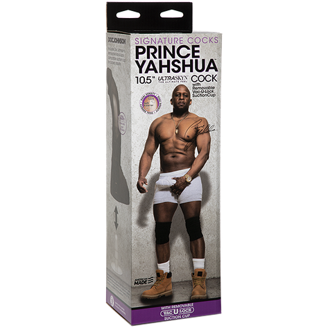 Фалоімітатор Doc Johnson Prince Yahshua 10.5 Inch Cock Ultraskyn | Limon, фото 2
