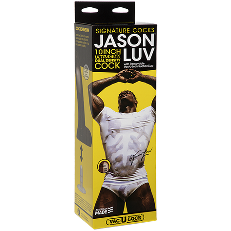 Фалоімітатор Doc Johnson Jason Luv 10 Inch Cock Ultraskyn | Limon, фото 2