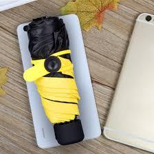 Кишеньковий парасолька Pocket Umbrella (жовтий)