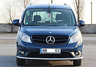 Защита переднего бампера (ус одинарный) Mercedes Citan (W415) 2012+