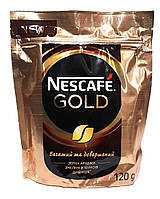 2125-Растворимый кофе Нескафе Голд 120г. эконом пакет