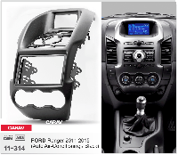 2-DIN переходная рамка FORD Ranger 2011-2015 (Auto Air-Conditioning), CARAV 11-314