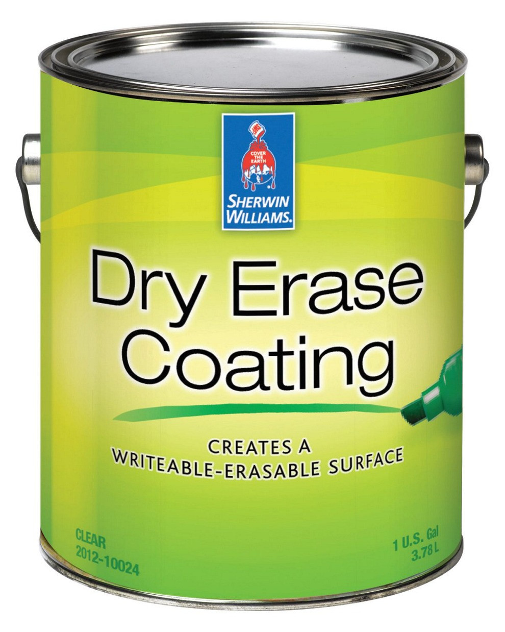 Фарба Dry Erase Coating з ефектом маркерної дошки, Gloss (Глянсова), Прозора, (0,946 л). Sherwin-Williams