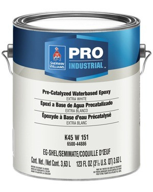 Покрытие Pro Industrial Pre Catalyzed waterbased Epoxy, (Eg-shel), Deep, (3,78 л). Sherwin-Williams