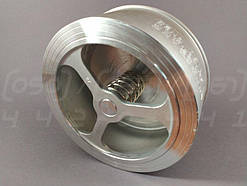 Клапан зворотний міжфланцевий нержавіючий DN200 (8") дисковий, н/ж сталь CF8 (AISI304), Ру25, до 300°C