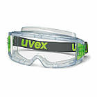 Закриті панорамні захисні окуляри Uvex Ultravision із захистом від подряпин, запотівання (Німеччина), фото 3