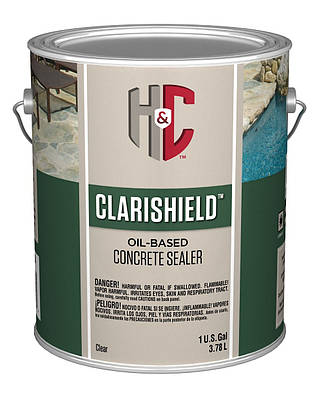 ЛАК ПО КАМІННЮ H&C CLARISHIELD OIL-BASED, Глянсовий (Прозорий) Sherwin Williams, (3,78 л)