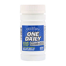 Витамины 21st Century One Daily Multivitamin for Men`s 50+ 100 tabs