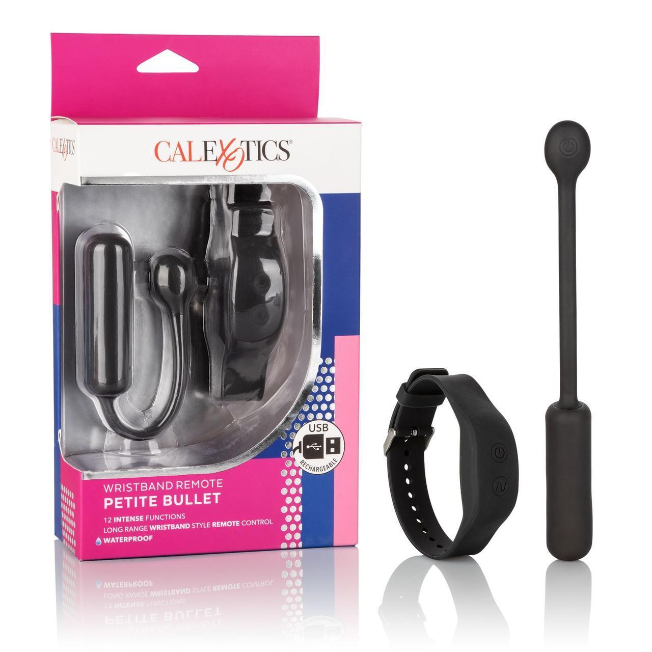 Бездротове віброяйце Wristband Remote Petite Bullet від California Exotic | ProMax