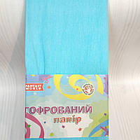 Креп-папір 50*200 блакитний