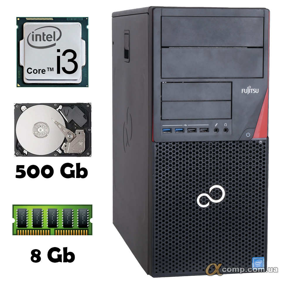 Комп'ютер Fujitsu P720 (i3-4130 • 8Gb • 500Gb)