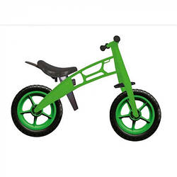 Біговел дитячий Kinderway 11-016 Cosmo bike EVA колеса зелений