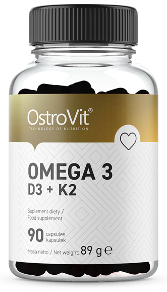 Омега 3 Ostrovit - Omega 3 D3 + K2 90 капс