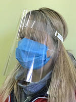 Захисна маска пластикова, щиток