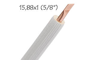 Труба мідна в ізоляції 5/8", бухта 25м, (5/8) 15,88 x 1,0