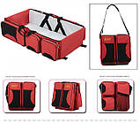 Багатофункціональна сумка для перенесення новонароджених Ganen Baby Bed and Bag рюкзак для мам люлька, фото 4