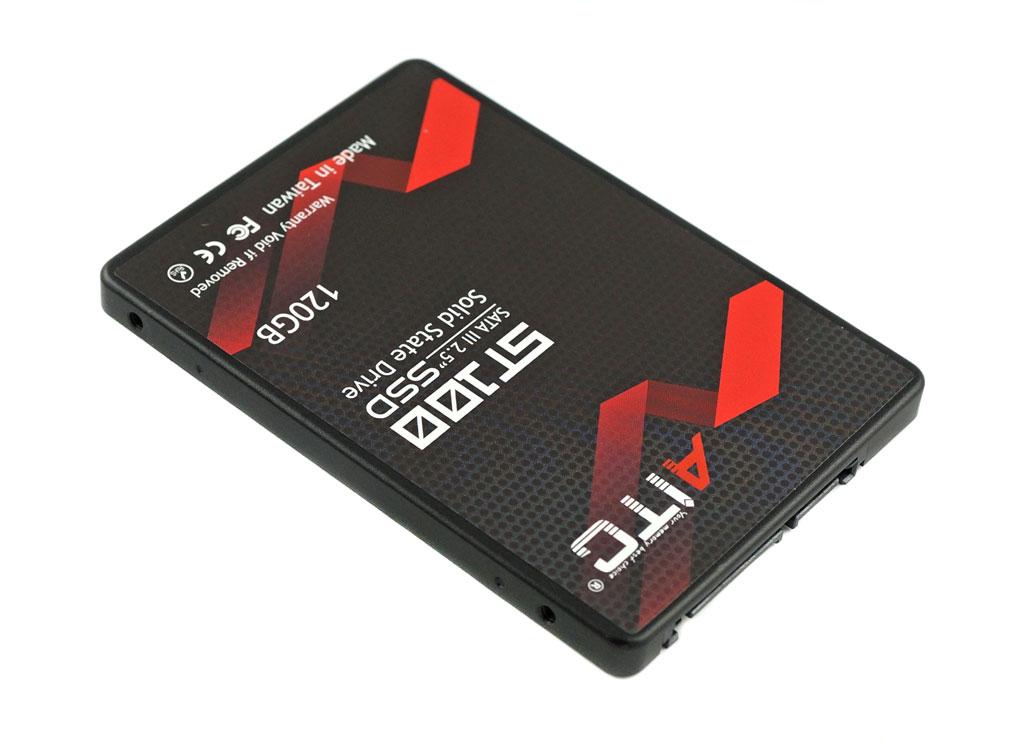 SSD диск 120GB (ССД 120 ГБ) для ноутбука та ПК високій швидкості 2.5" AITC AIST100S120 SATA ⅲ