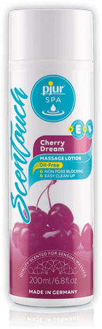 Масажний лосьйон Pjur SPA ScenTouch Massage Lotion Cherry Dream 200 мл | Limon, фото 2