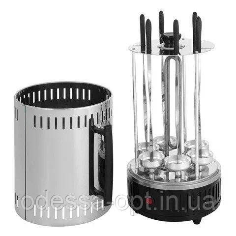 Електрошашличниця Domotec BBQ MS-7781 Чорна