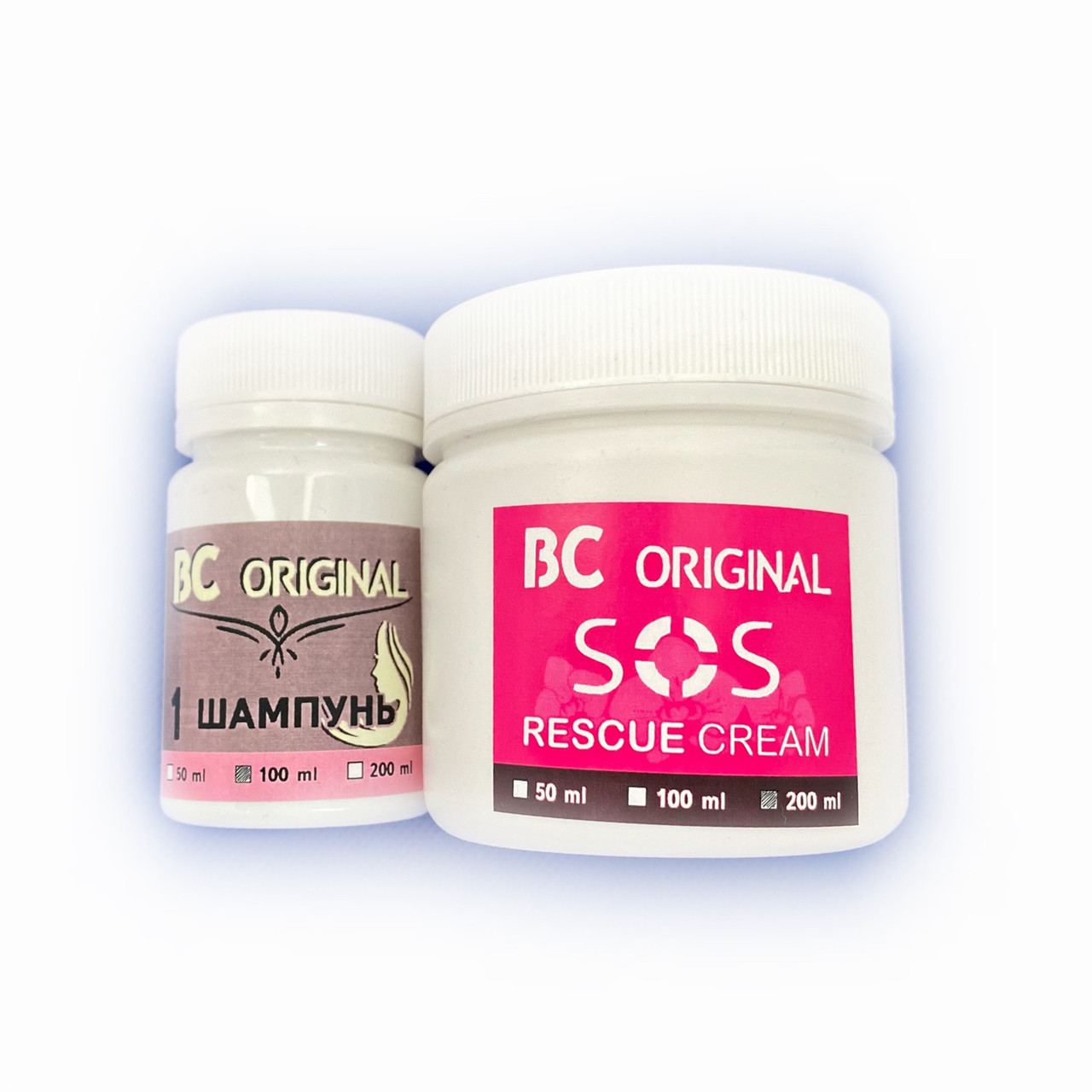 Бoтeкс BC S.O.S Rescue Cream ESK Professional набір 100/200 мл