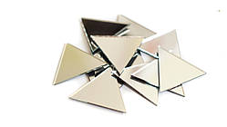 Дзеркальна мозаїка для декорування предметів інтер'єра Трикутник ребро 50.8 мм