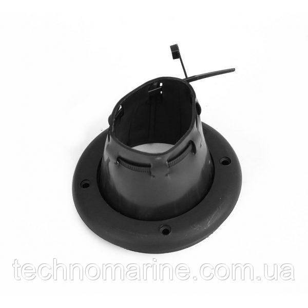 Ущільнювач тросів зі стяжкою чорний, фото 1