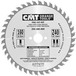 Пила для поперечного пиляння D160x20x2,2 Z40 292.160.40H