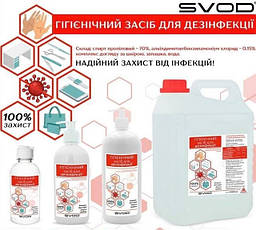 Антисептики, чистячі та деззасоби