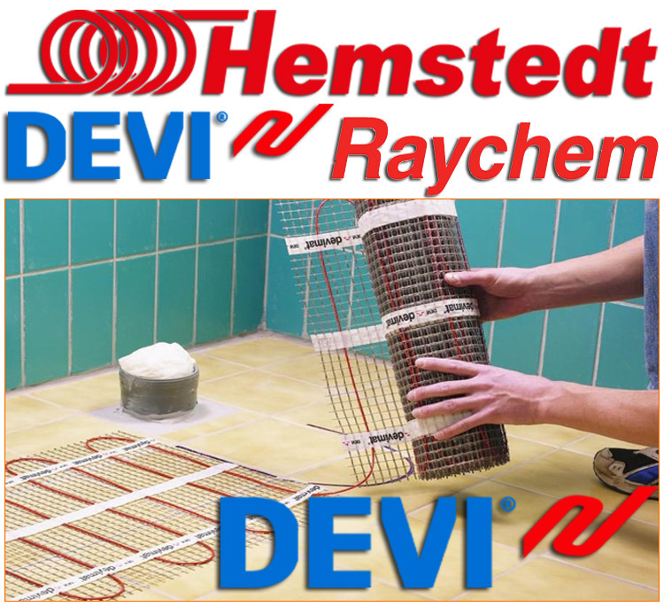 Монтаж теплих підлог Devi, Нексанс, Hemstedt, фото 1