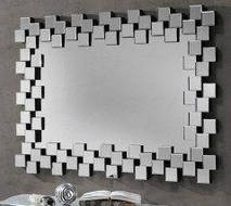 Идеи рам для зеркала, декорированных мозаикой 1