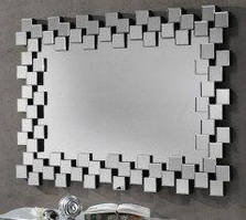 Идеи рам для зеркала, декорированных мозаикой