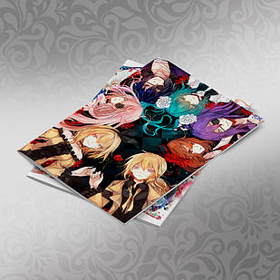 Зошит 48 арк. на скобі у клітинку Vocaloid