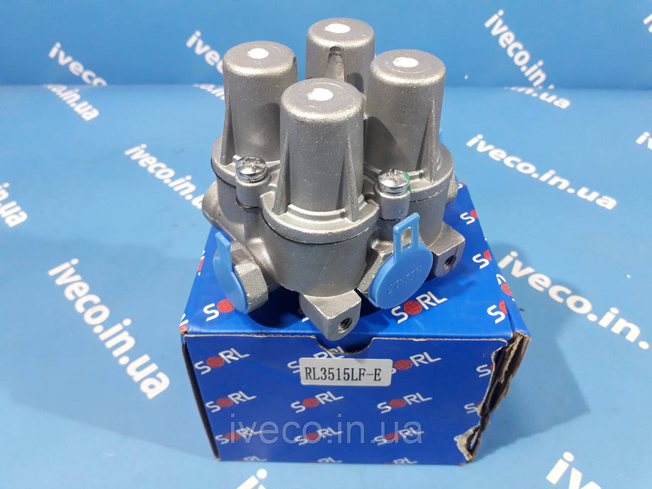 Кран клапан захисний чотириконтурний DAF IVECO MAN RVI 9347020400 1505397 AE4409 AE4168 AE4428 9347020530, фото 1