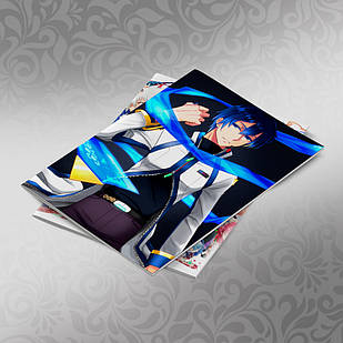 Зошит 48 л. на скобі клітка Vocaloid 011