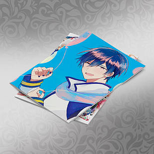 Зошит 48 л. на скобі клітка Vocaloid 012