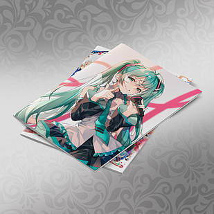 Зошит 48 л. на скобі карта Vocaloid 013