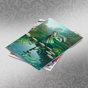 Зошит 48 л. на скобі карта Vocaloid 016