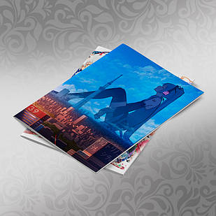 Зошит 48 л. на скобі карта Vocaloid 018