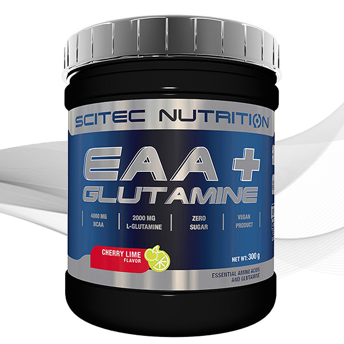 Амінокислоти БЦАА Scitec Nutrition ЕАА + Glutamine 300 гр