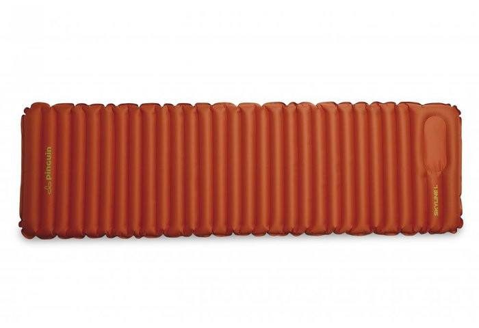 Надувний килимок туристичний Pinguin Skyline Large Помаранчевий